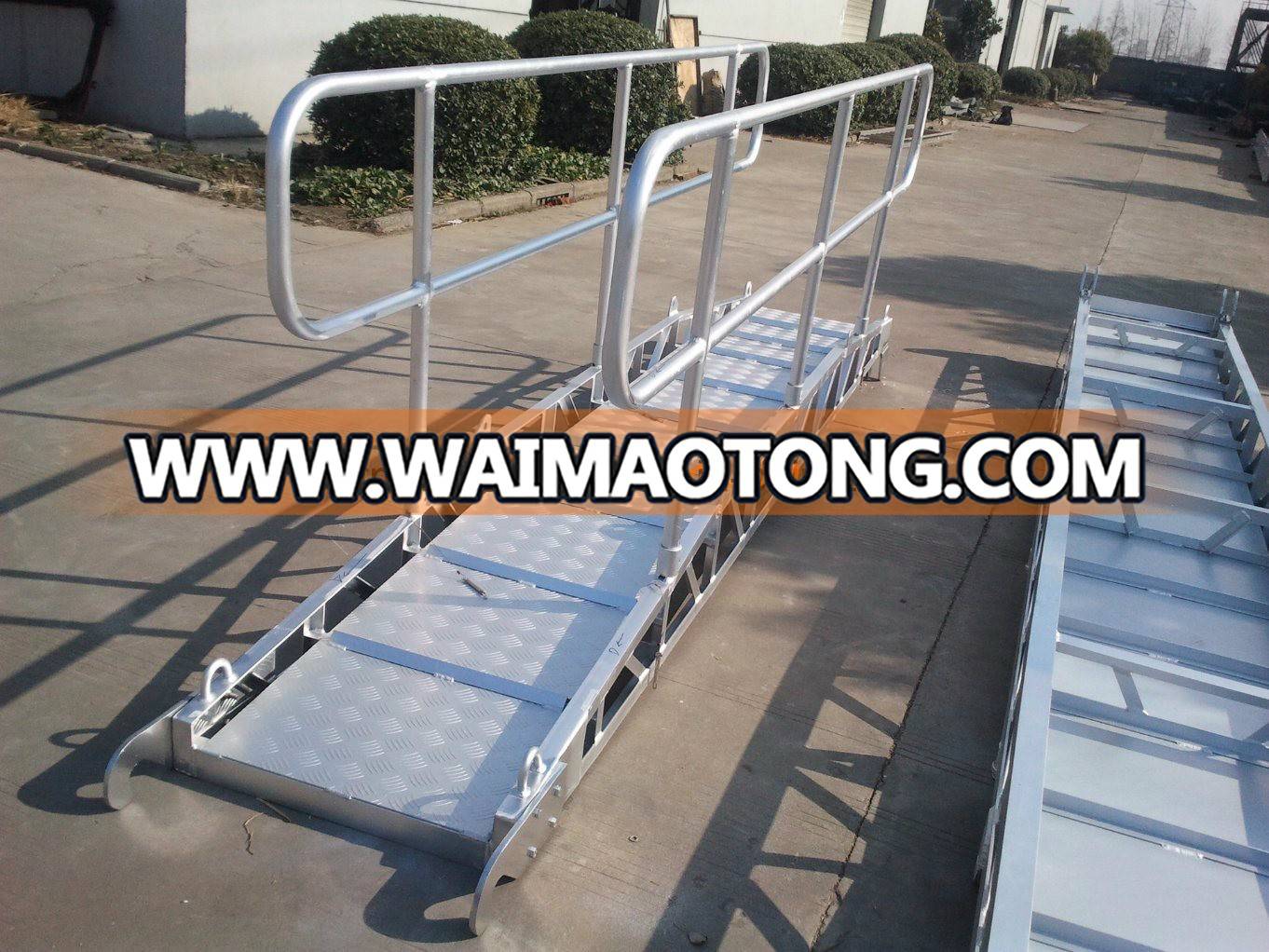 Antiskid Aluminum Alloy Ship Gangway Ladder Boarding Ladder